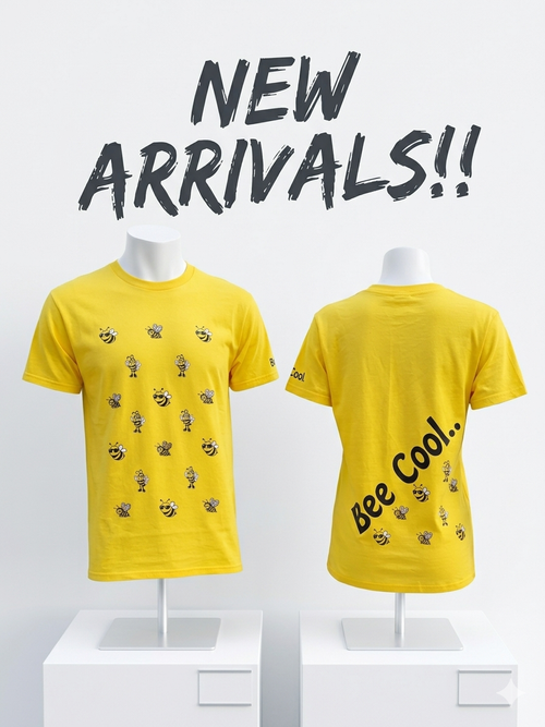 BEE COOL graphic tee