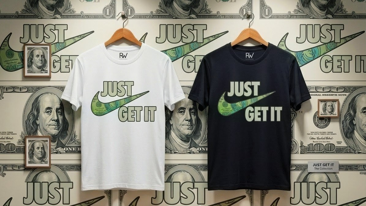 JUST GET IT graphic tee