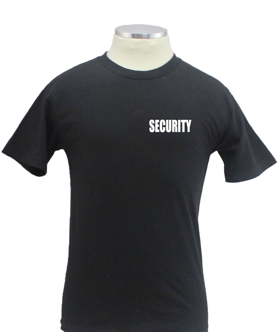 Short sleeve small logo security shirt