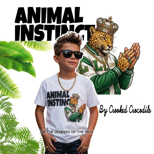 "ANIMAL INSTINCT" Graphic Tee