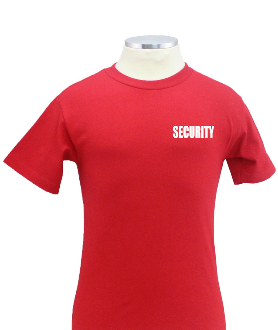 Short sleeve small logo security shirt