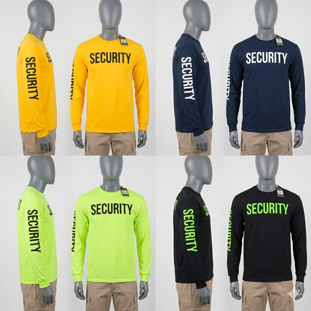 Long Sleeve Security Tees