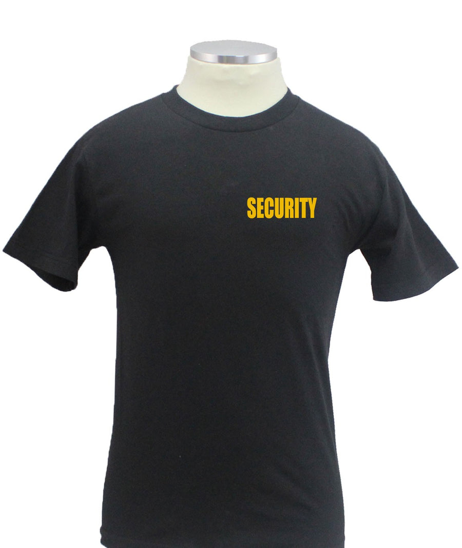 Short sleeve small logo security shirt