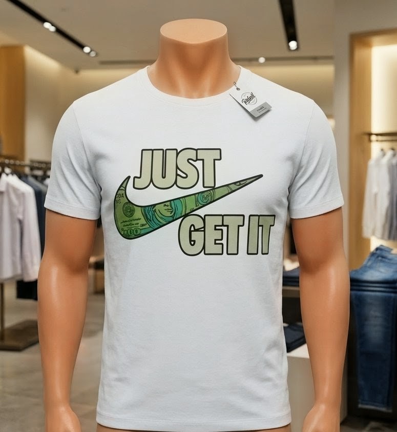 JUST GET IT graphic tee