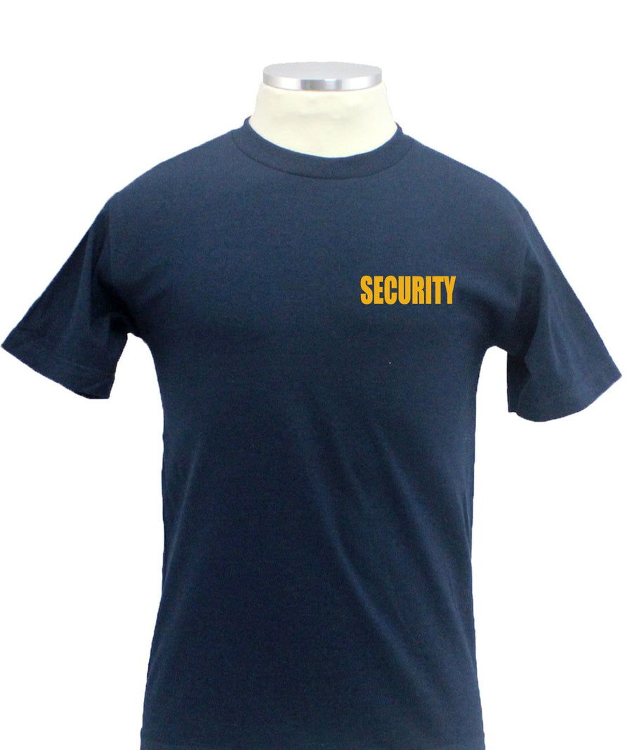 Short sleeve small logo security shirt