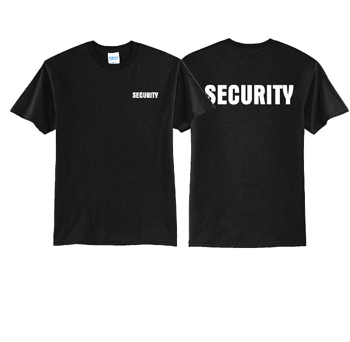 Short sleeve small logo security shirt