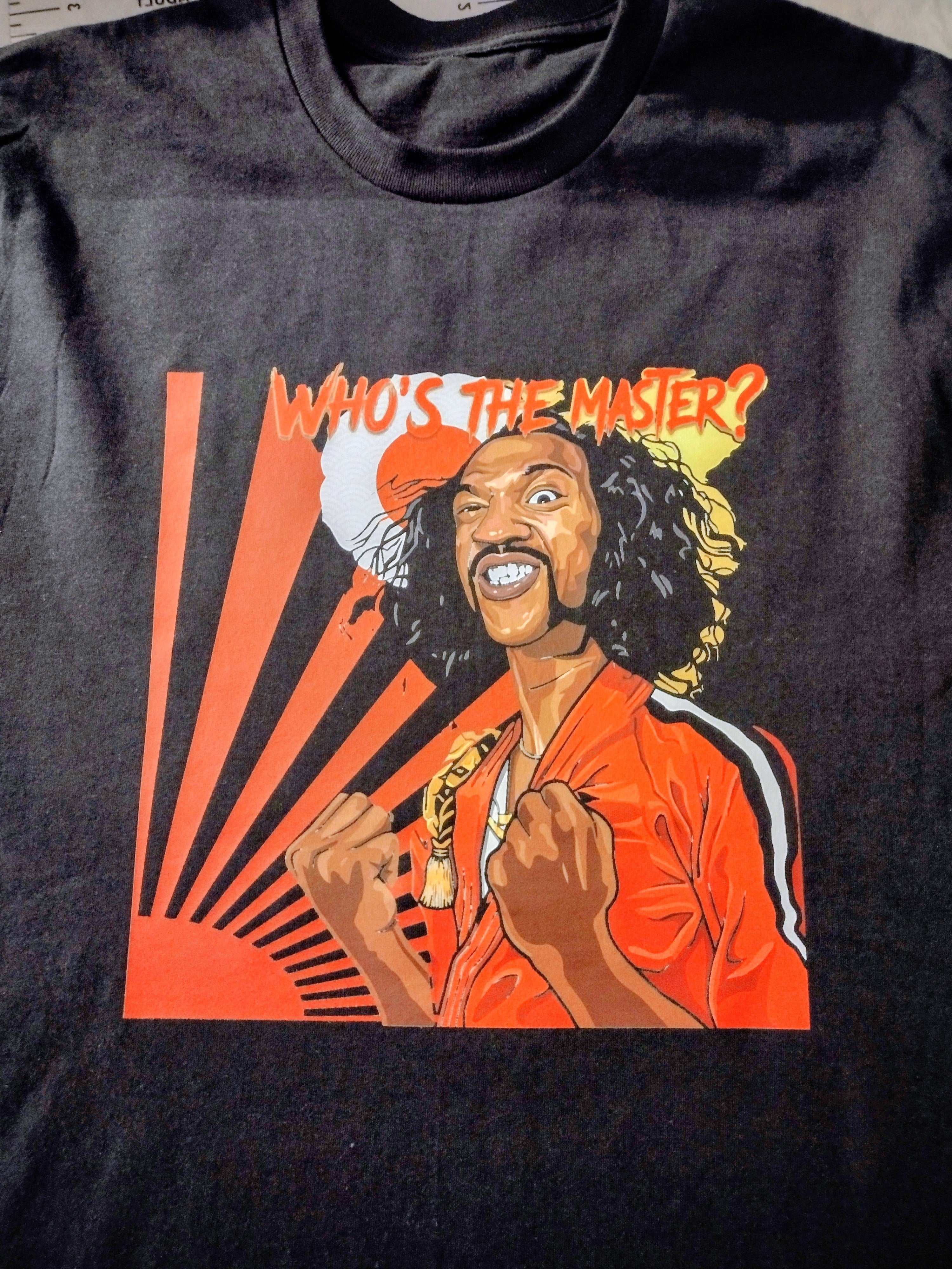 "WHOSE THE MASTER" tee