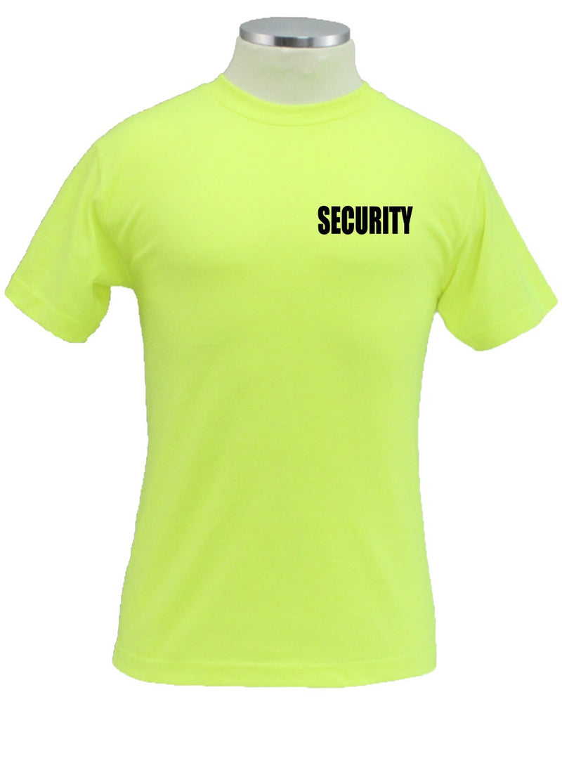 Short sleeve small logo security shirt