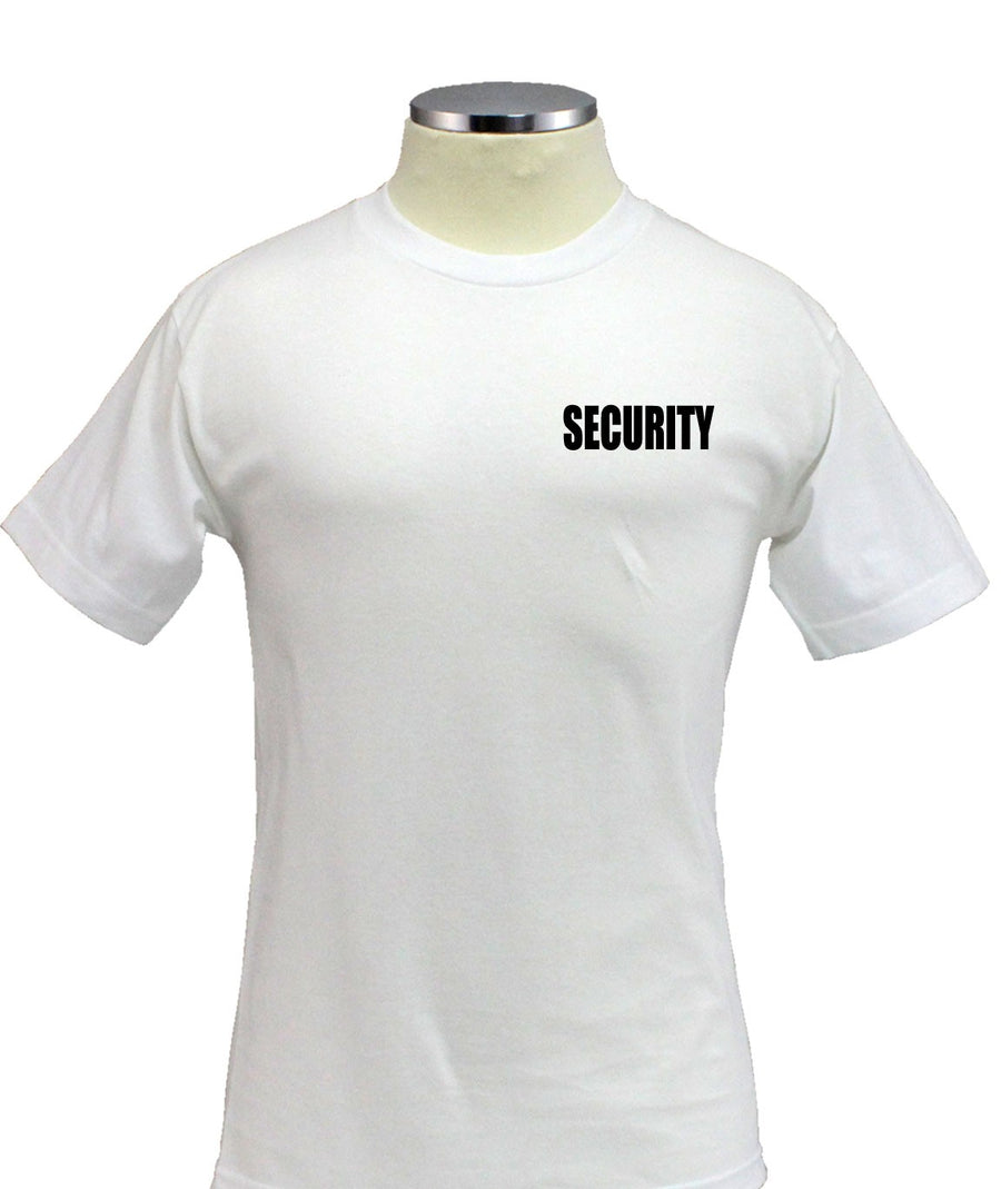 Short sleeve small logo security shirt