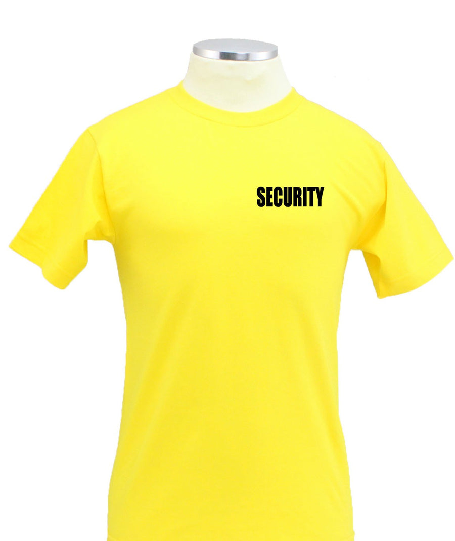Short sleeve small logo security shirt